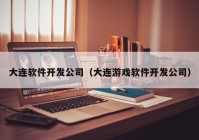 大连软件开发公司（大连游戏软件开发公司）