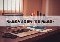 网站建设与运营招聘（招聘 网站运营）