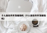 个人做软件开发赚钱吗（个人做软件开发赚钱吗）