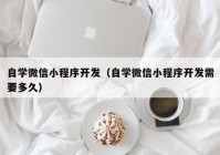 自学微信小程序开发（自学微信小程序开发需要多久）