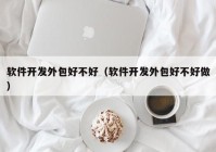 软件开发外包好不好（软件开发外包好不好做）