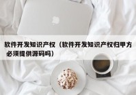 软件开发知识产权（软件开发知识产权归甲方 必须提供源码吗）